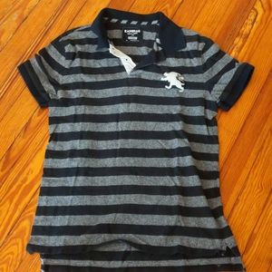 Express Fitted Pique Polo